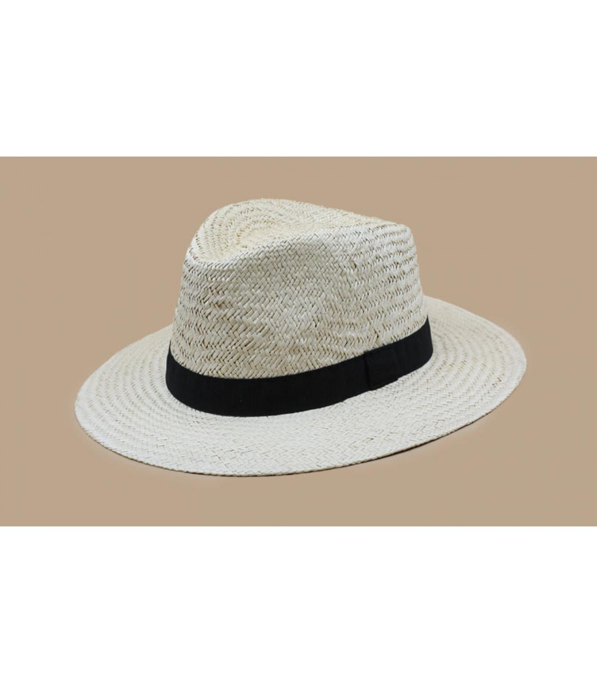 M by Flechet chapeau paille large bords